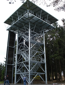 Custom Repelling Tower by Western Utility & telecom